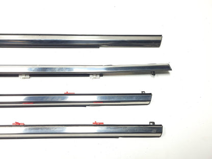 2007 - 2015 Mazda Cx-9 Door Window Belt Chrome Molding 4pcs OEM