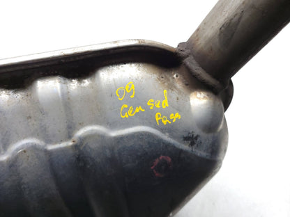 09-12 Hyundai Genesis Exhaust Resonator Muffler Tail System 4.6l OEM Sedan