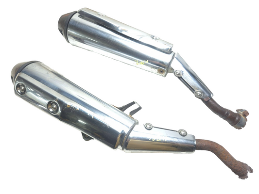 2015 Suzuki Gw250 Exhaust Muffler Left & Right  OEM