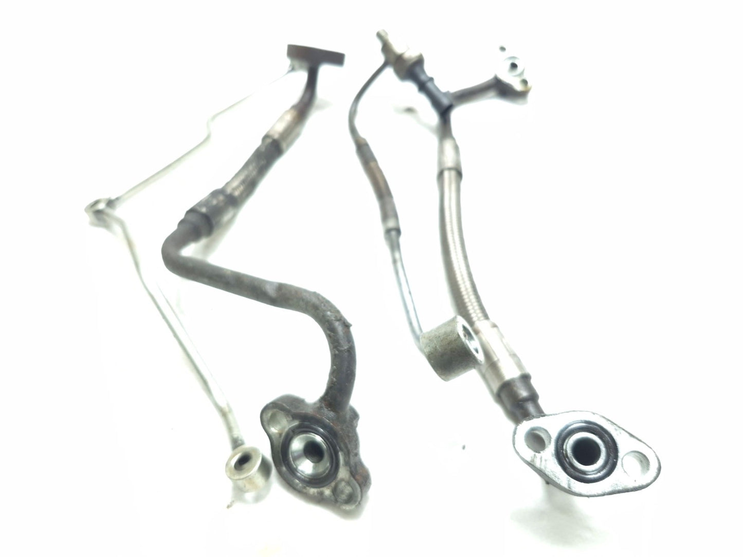 2008 Triumph Sprint St 1050 Engine Oil Cooler Line Pipe Set OEM