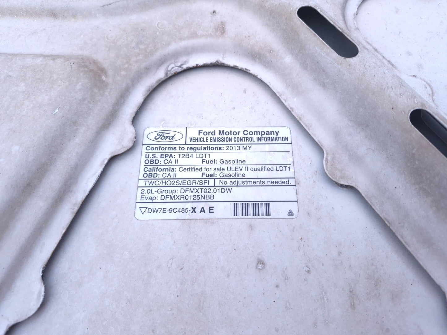 2013 Ford Transit Connect Hood OEM