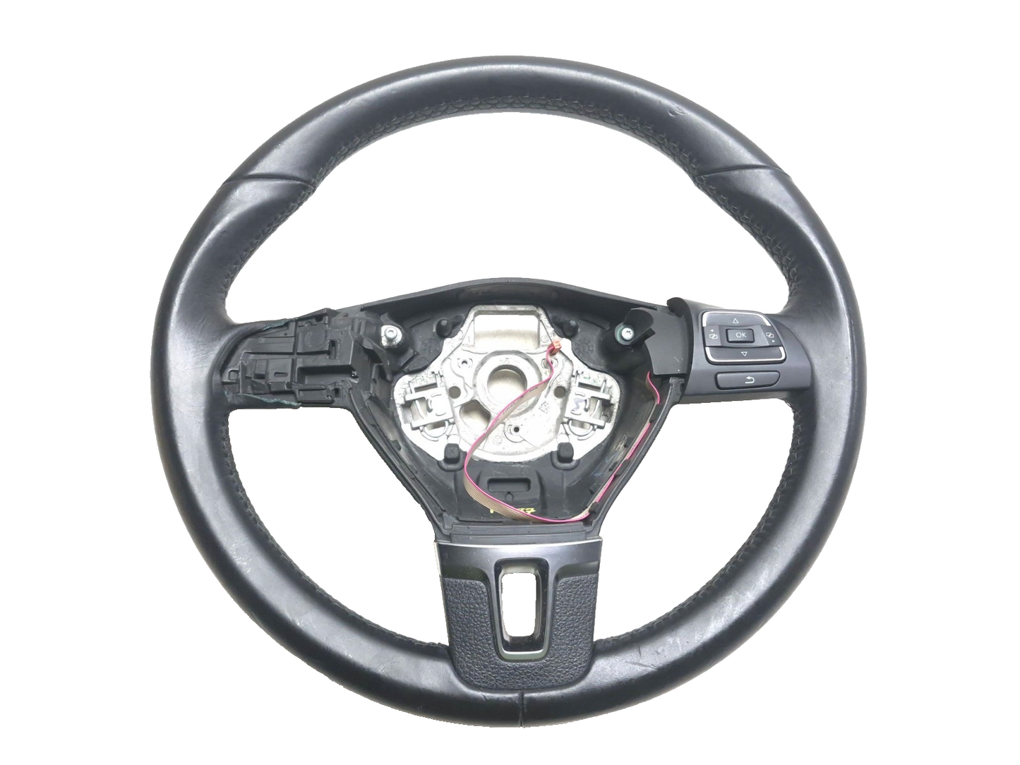 2014 Volkswagen Passat Leather Steering Wheel OEM