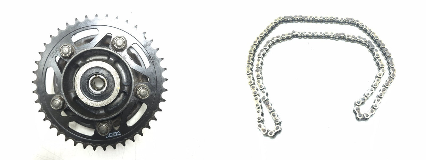 2015 Honda Cbr500r Rear Sprocket & Drive Chain Pair OEM