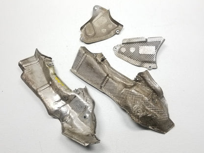 2012 Audi A7 Front Right Transmission Heat Shield OEM 4g0399300a
