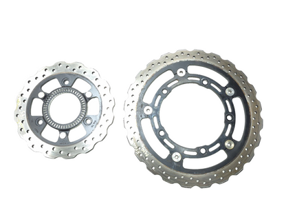 2019 Kawasaki Z400 Er400 Brake Disc Rotor Front & Rear Pair OEM