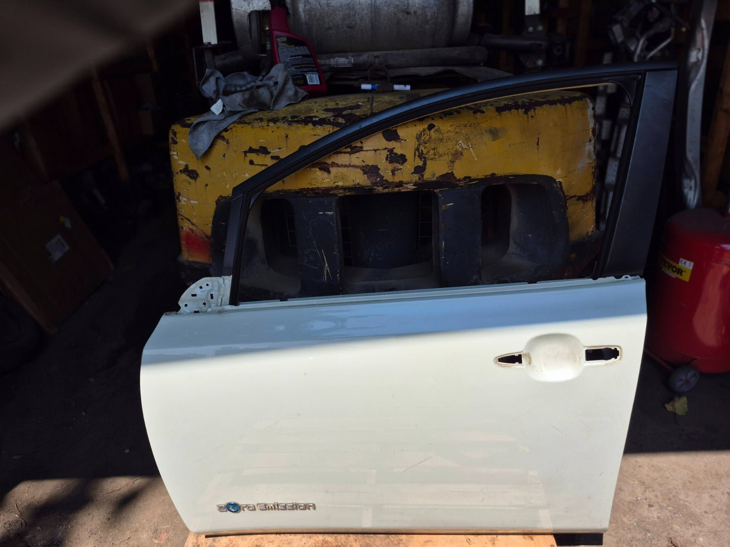 2012 Nissan Leaf Front Door Shell Driver Left OEM