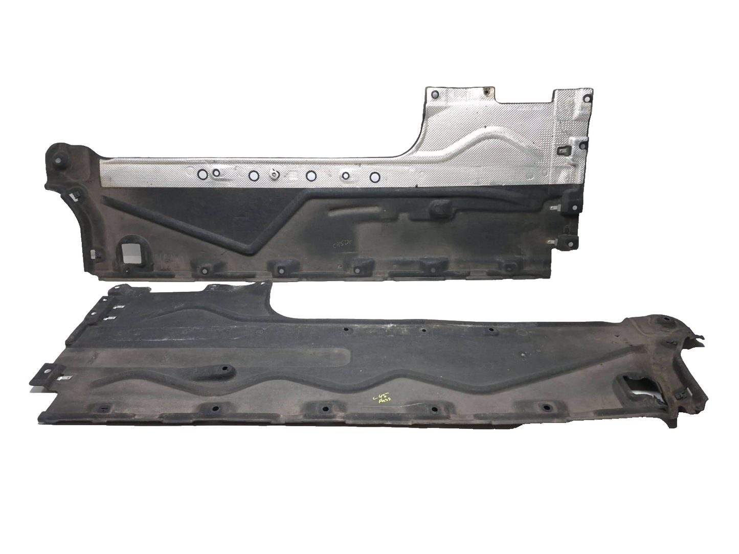 2021 Alfa Romeo Giulia Under Body Splash Guard Shield Pair Oem✅