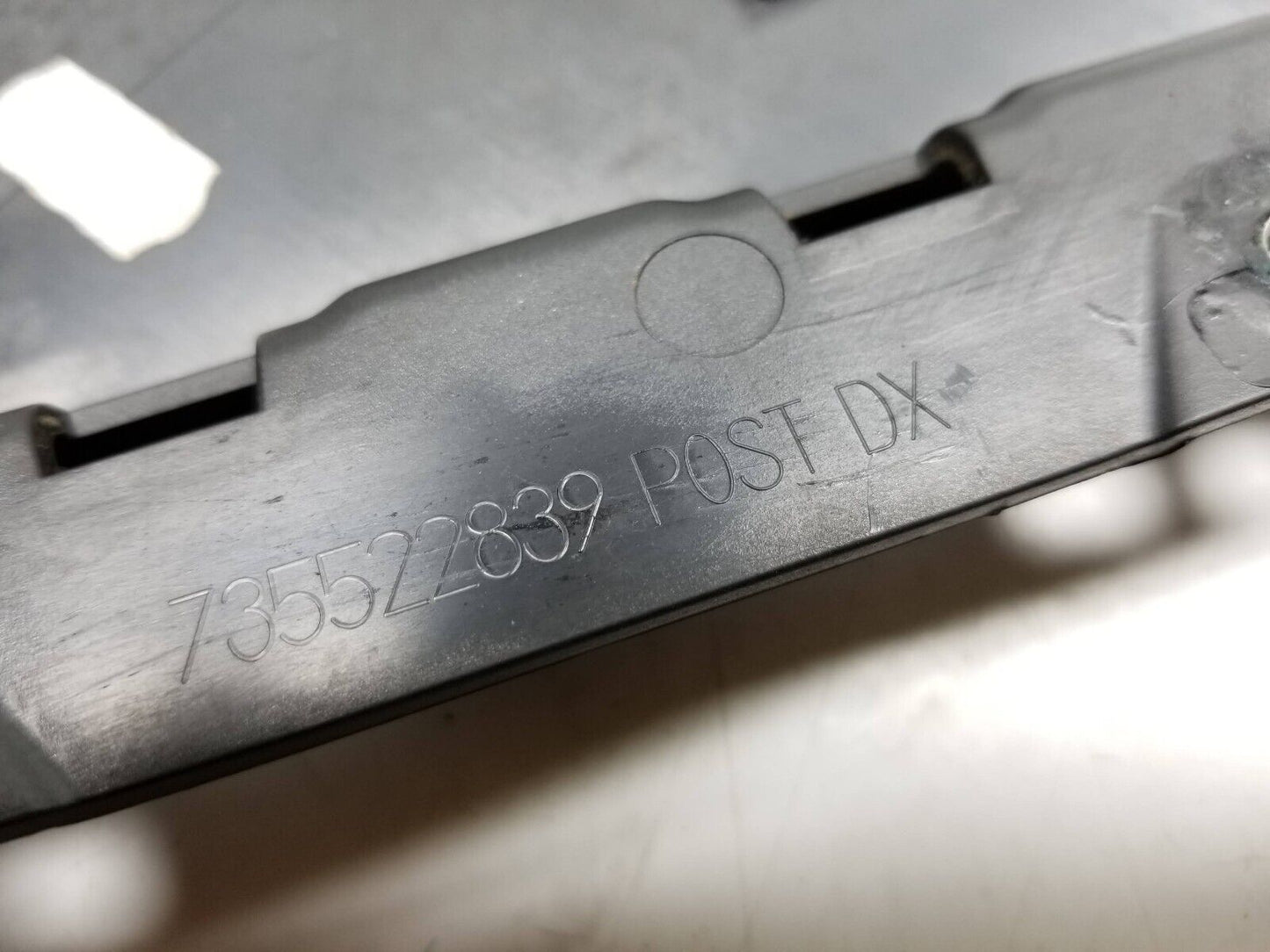 14-17 Fiat 500l Door Pillar Molding Cover Rear Right Passenger Side OEM