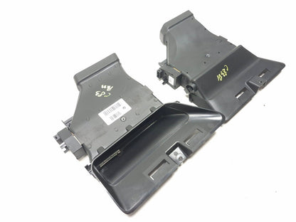 2011 BMW 750li Front Seat Auxiliary Heater Air Vent Duct Left & Right Pair OEM