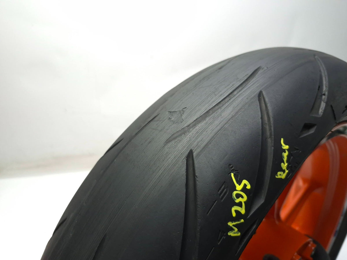 2017 Ktm 390 Duke Wheel Rim W/ Tire R 17x3 17x4 Front & Rear Pair OEM