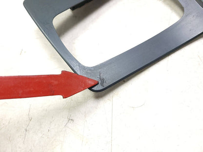 06-09 Saab 9-5 Center Console Shifter Bezel Trim Panel Cover 12758682 OEM Aero