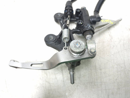 2019 Kawasaki Z400 Er400d Right Footrest & Brake Master Cylinder W/ Pedal OEM