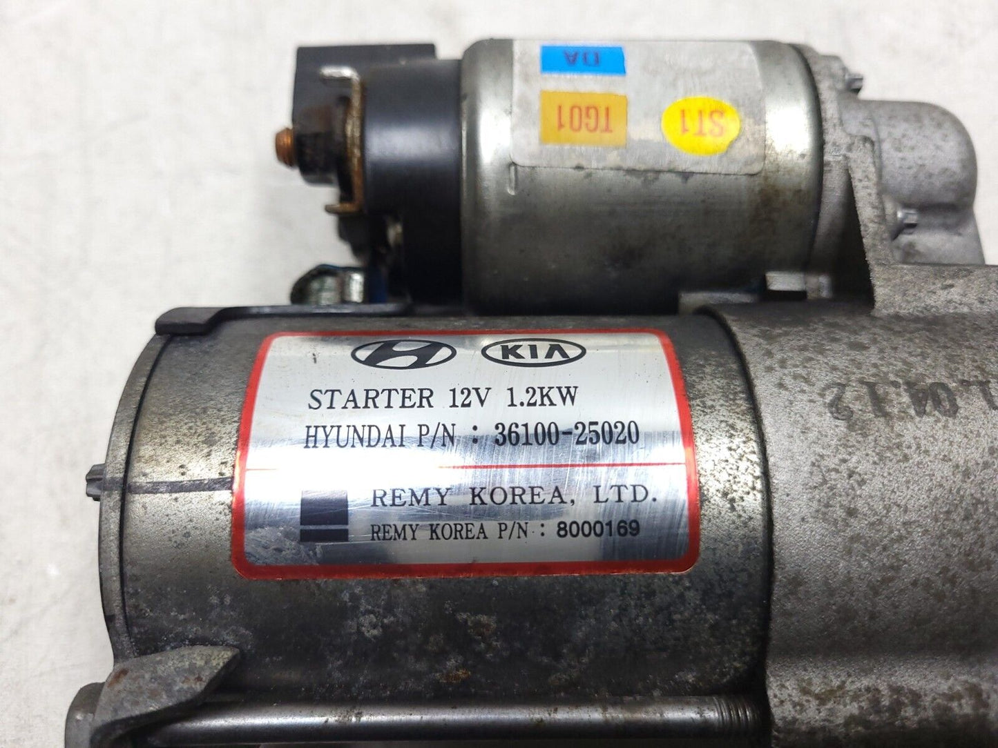 2009-2013 Hyundai Genesis Starter Motor 2.0t OEM