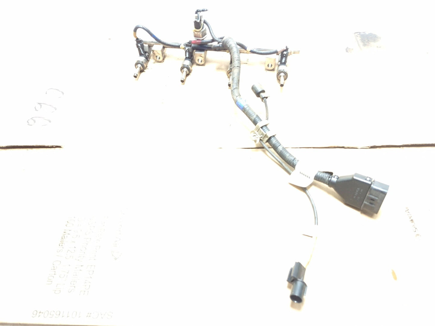 2012 Hyundai Sonata 2.4l Fuel Rail W/ Injector Assy OEM
