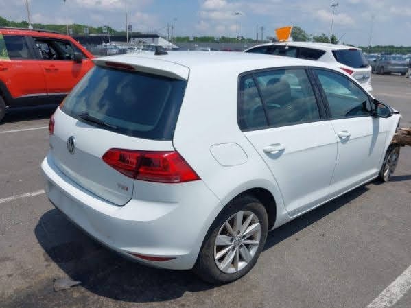 2015 Volkswagen Golf Rear Bumper Cover Oem. Local Pick Up