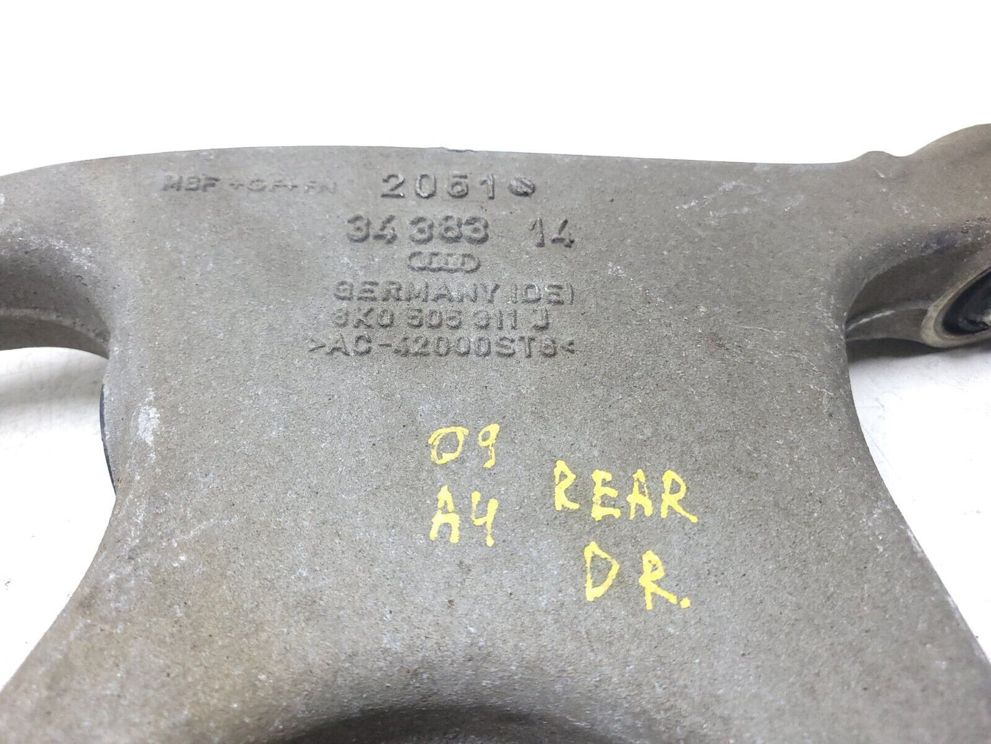 09-12 Audi A4 Quattro Rear Control Arm Driver Side Left 3pcs OEM