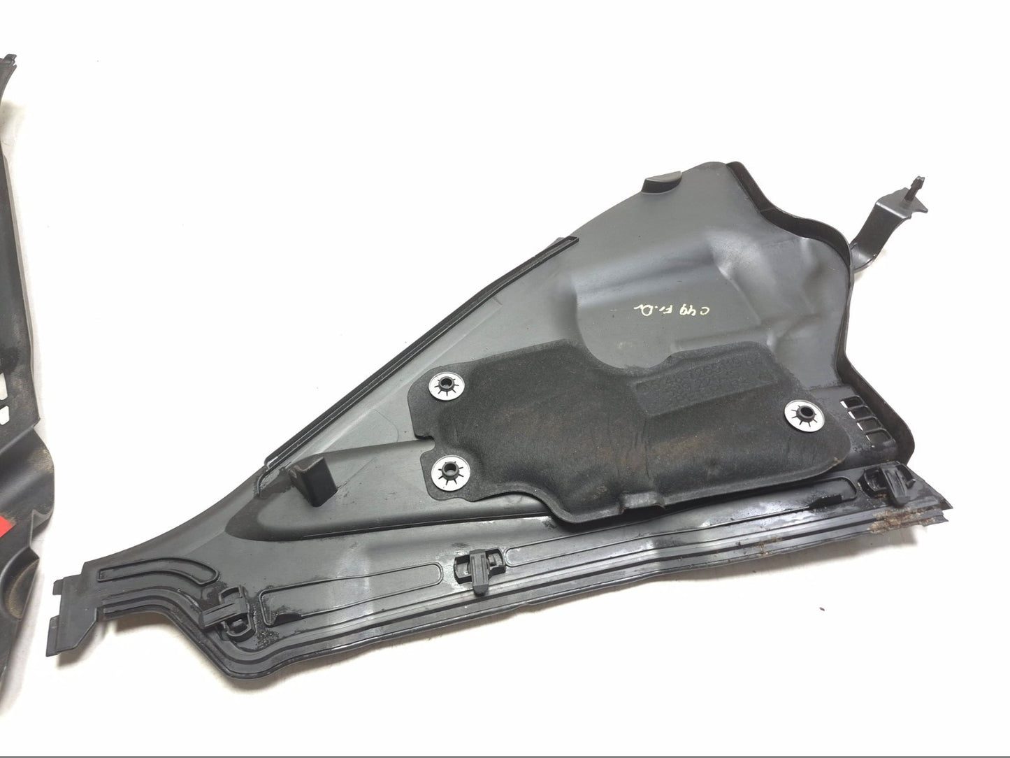2013 BMW 328i F30 Windshield Wiper Apron Cover Trim Left & Right Pair OEM