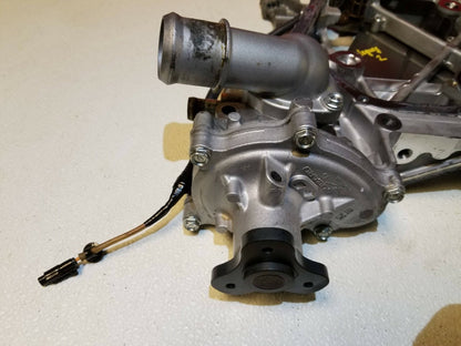 2017 Subaru Legacy Engine Upper Oil Pan W/ Water Pump 2.5l OEM