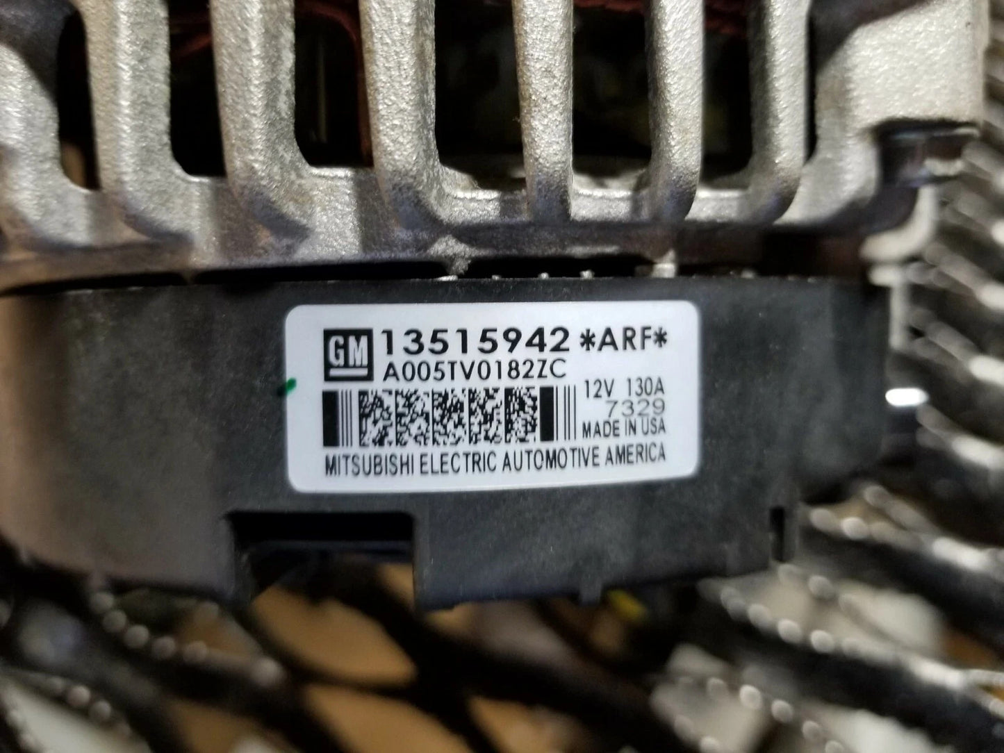 2017 Chevrolet Malibu Alternator OEM