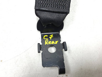 2007 - 2013 BMW X5 X6 E70 Rear Seat Belt Buckle Latch 3pcs OEM