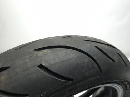 2024 Triumph Speed 400 Rear Wheel Rim W/ Tire 150/60/zr17 Metzeler OEM