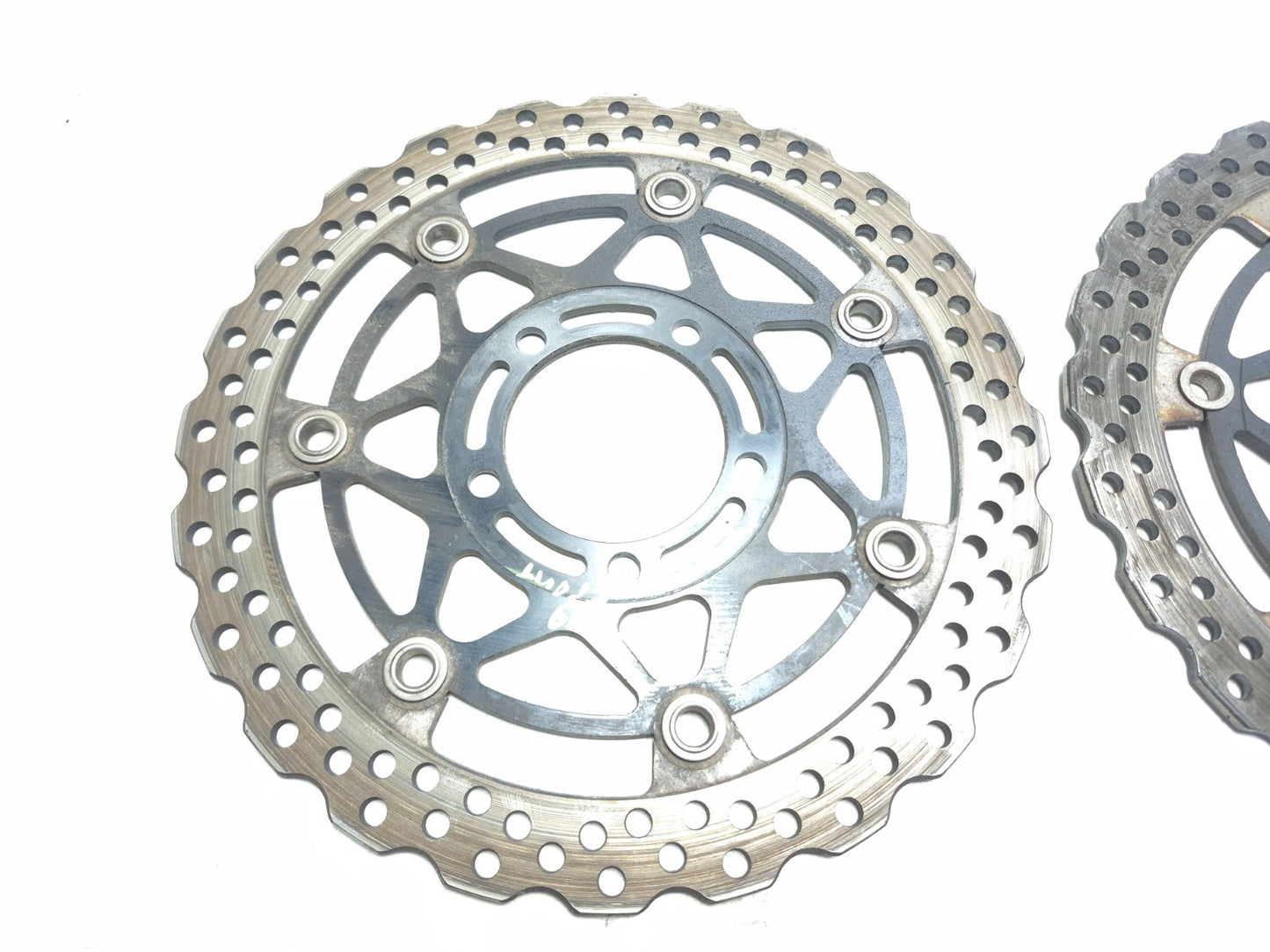 2009 Kawasaki Concours 14 Zg1400 Front Brake Rotor Disc Left & Right Pair OEM