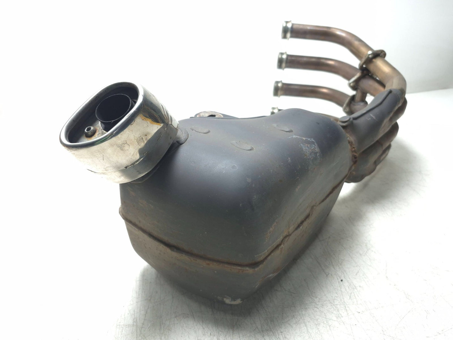 2009 Yamaha Fz6r Full Exhaust System Headers Pipe Muffler OEM