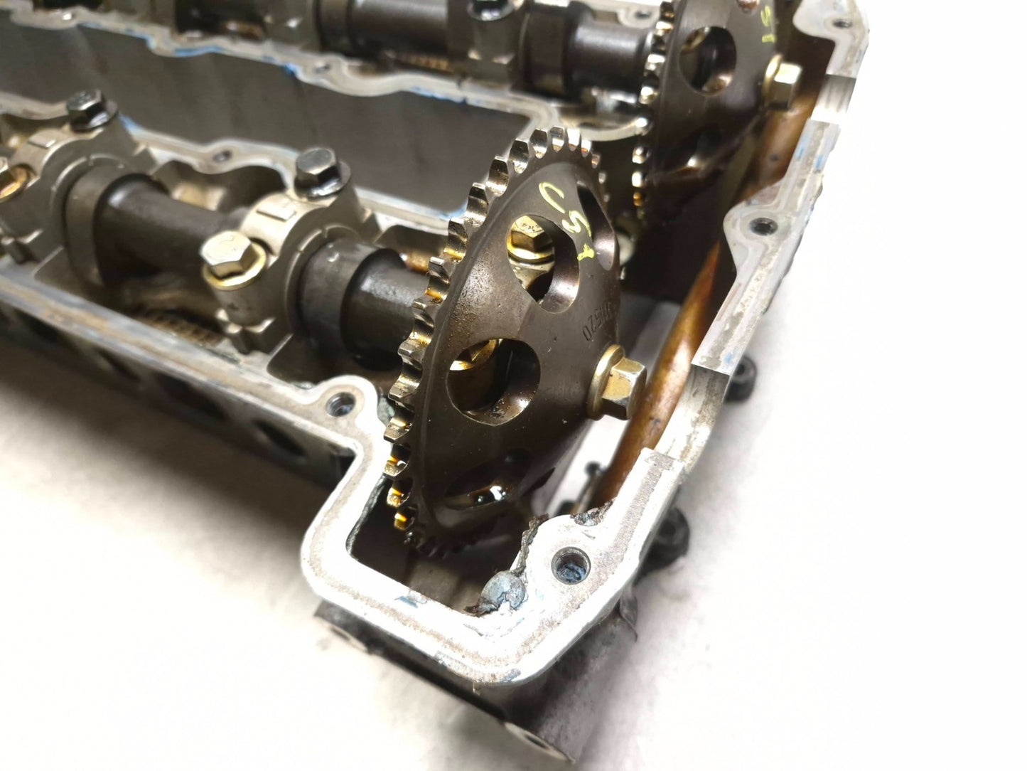 2007 Saab 9-5 Aero Engine Cylinder Head W/ Camshaft OEM