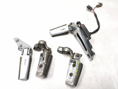 1994 Yamaha Virago Xv1100 Rear & Front Footrest 4 Pcs OEM