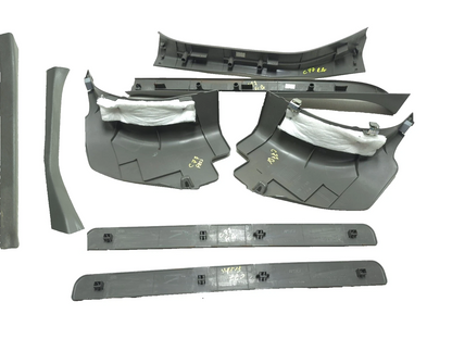 2012 Nissan Leaf Door Scuff Kick Plate Trim Left & Right Side  8pcs OEM