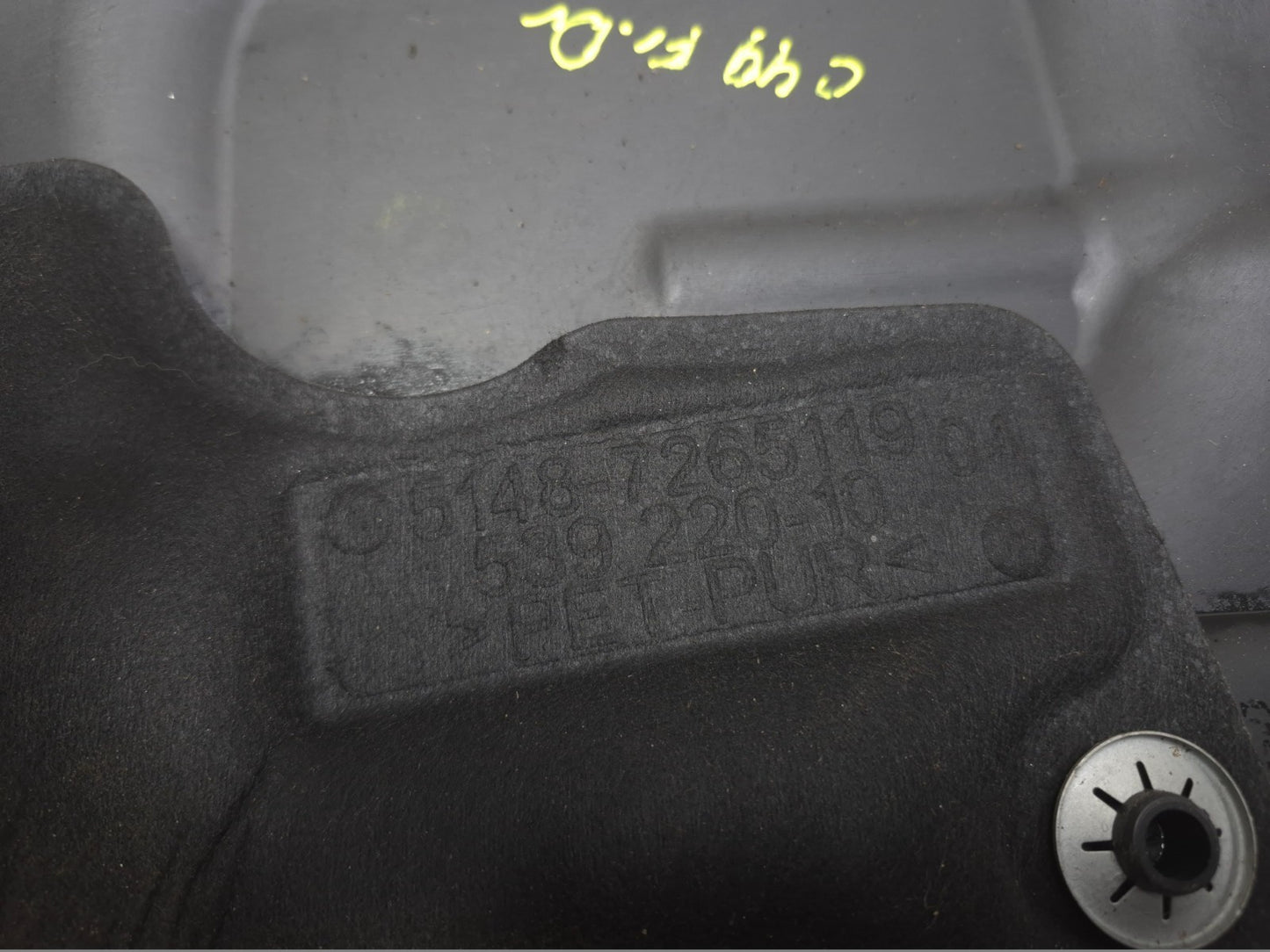2013 BMW 328i F30 Windshield Wiper Apron Cover Trim Left & Right Pair OEM