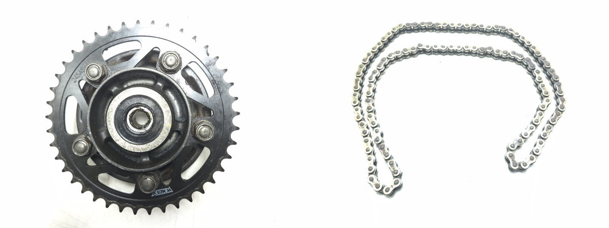 2015 Honda Cbr500r Rear Sprocket & Drive Chain Pair OEM