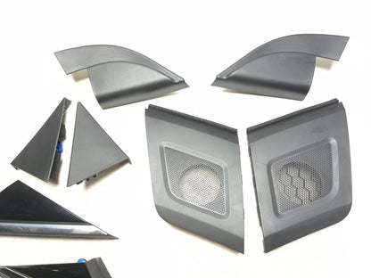 2018 Hyundai Sonata Door Mirror Trim & Dash Speaker Cover 8pcs  OEM