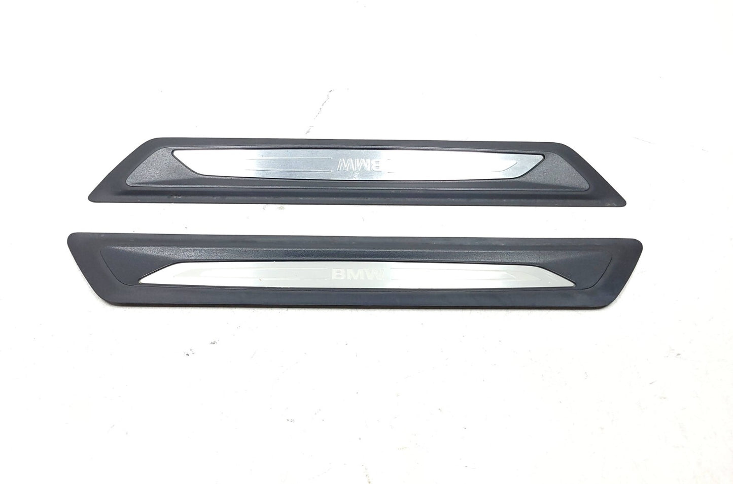 13-18 BMW 330xi F30 Front Door Sill Scuff Platr Left & Right Pair OEM ✅