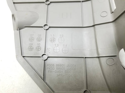 2008 - 2015 Nissan Rogue Front Lower Kick Panel Trim Left & Right OEM