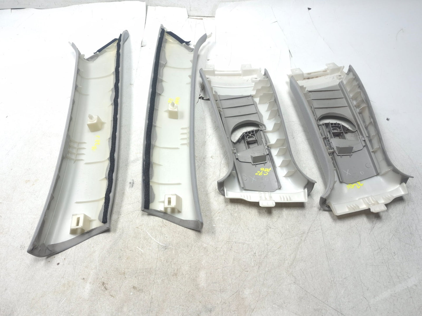 2009 Lexus IS250 A B C Pillar Trim Cover Panel Left & Right 6pcs OEM