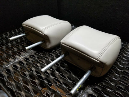 07 08 09 10 11 12 GMC Acadia 2nd Row Seat Headrest Left & Right Pair OEM