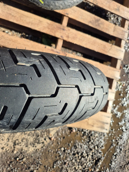 2004 Harley-davidson Sportster Xl883 Wheel Rim & Tire Front & Rear *straight*