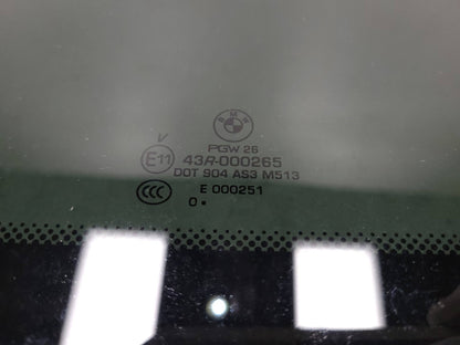 2011 BMW X5 E70 Sunroof Glass Rear OEM