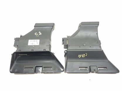 2011 BMW 750li Front Seat Auxiliary Heater Air Vent Duct Left & Right Pair OEM