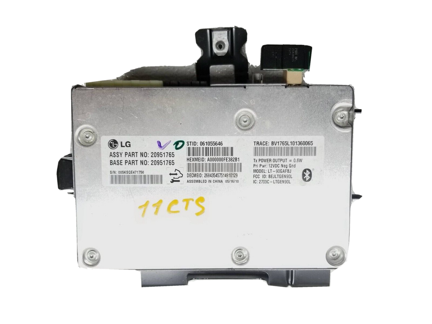 2011 Cadillac CTS Communication Module OEM