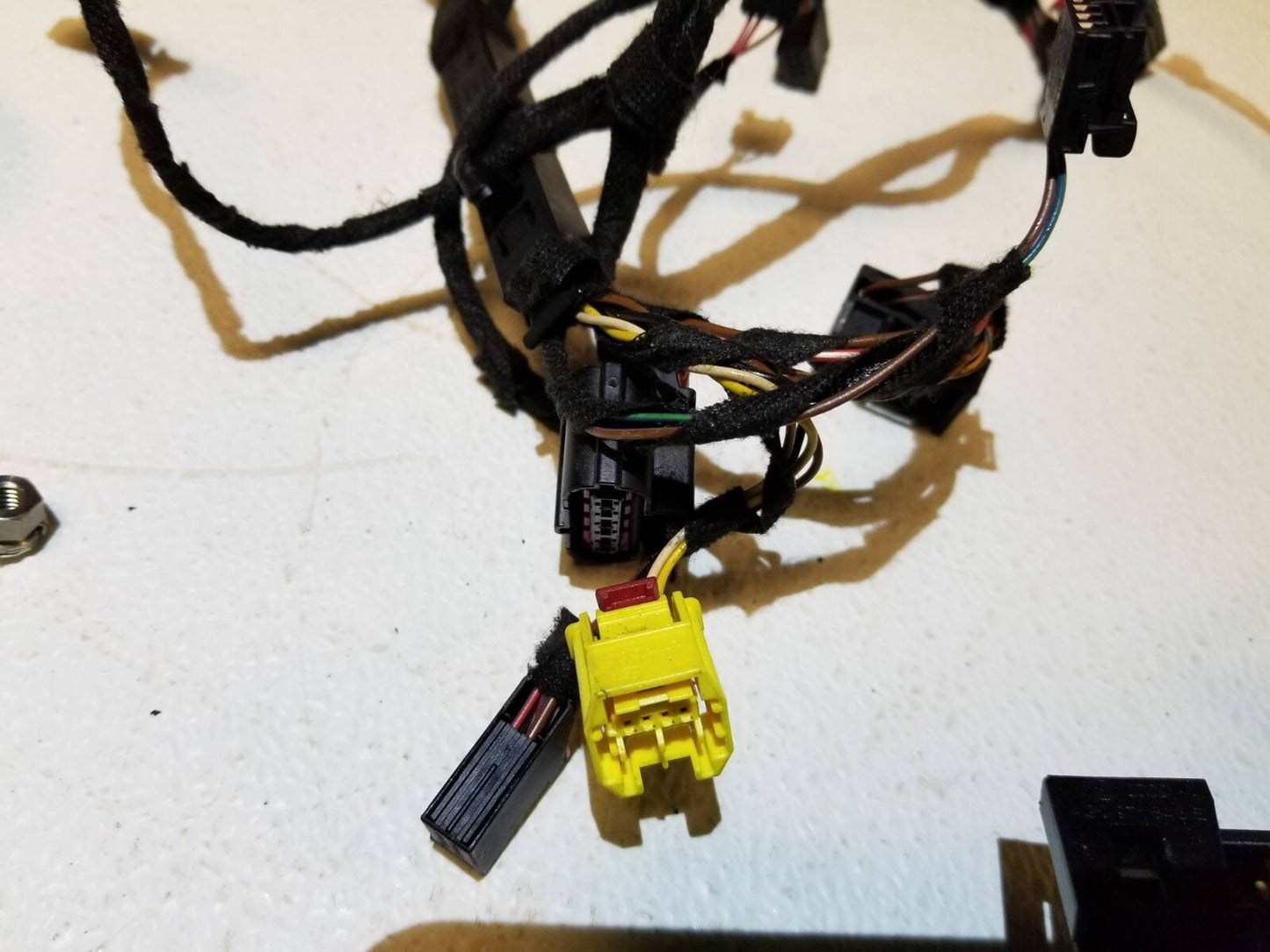 2014 Audi A6 3.0t At Dashboard Dash Wire Wiring Harness OEM