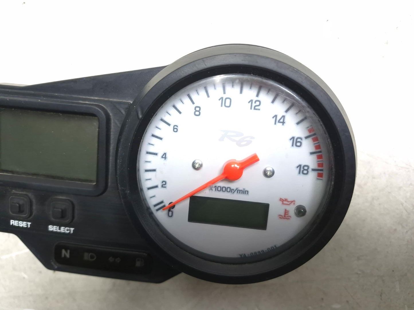2002 Yamaha Yzf-r6 Speedometer Dashboard Assy OEM
