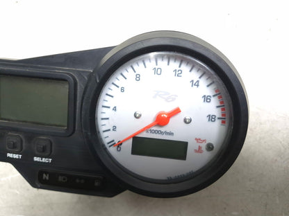 2002 Yamaha Yzf-r6 Speedometer Dashboard Assy OEM