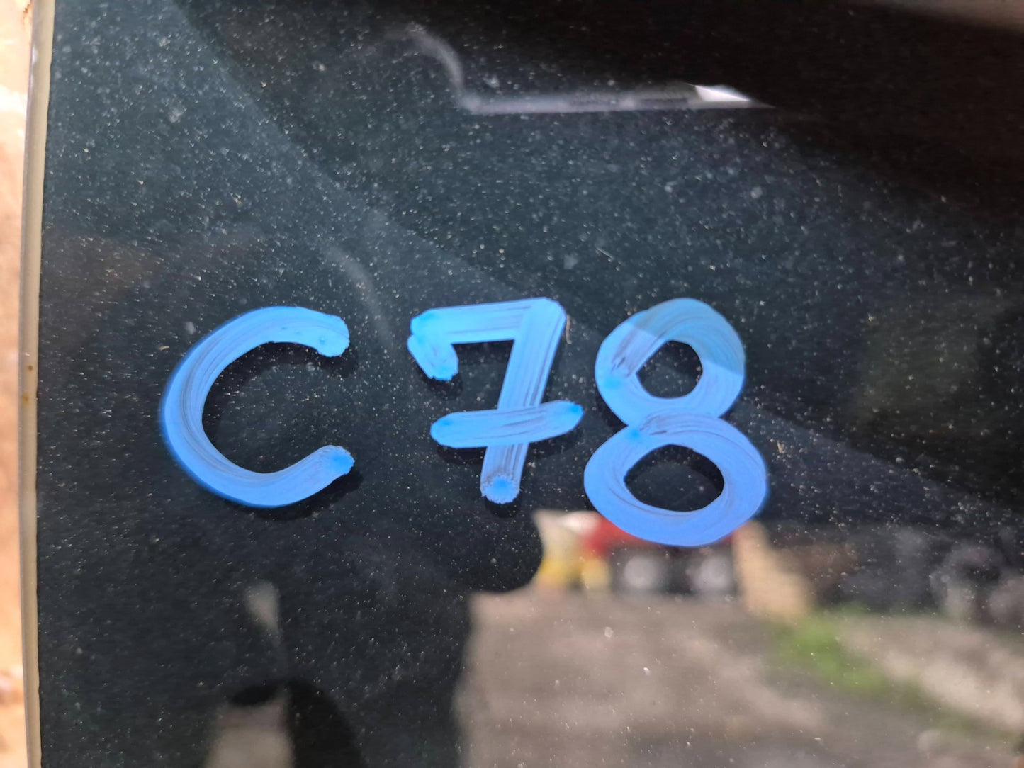 2012 Volvo C30 Rear Back Window Glass OEM