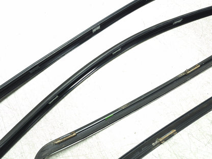 2008 BMW X6 E71 Front Windshield Drip Trim Molding Left & Right 4pcs OEM