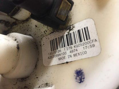 2012 Buick Lacrosse Fuel Pump 3.6l OEM