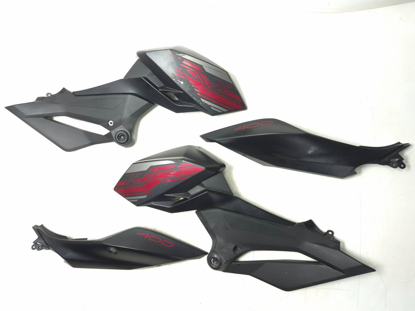 2019 Kawasaki Z400 Er400d Side Fairing Cover Left & Right 4 Pcs OEM