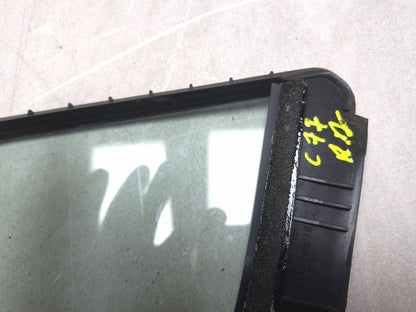 2012 Nissan Leaf Rear Door Vent Window Glass Driver Side Left OEM
