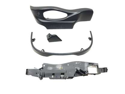 2004 - 2006 BMW X3 E83 Front Driver Seat Side Trim Cover Bracket 4pcs OEM